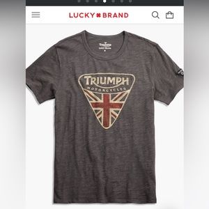 Lucky Brand Triumph Badge Tee